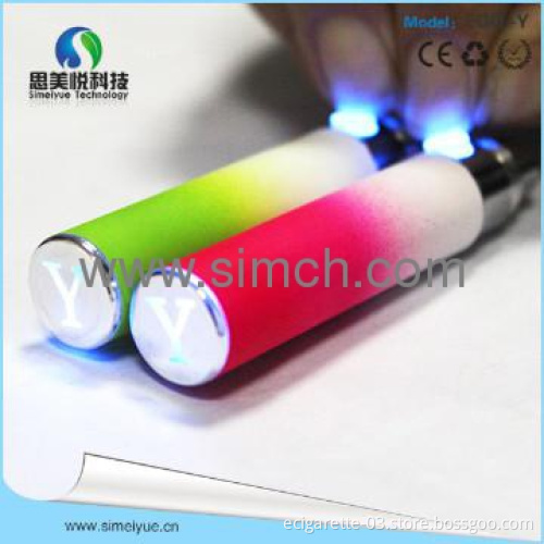 Electronic cigarette china hot sell battery ego Y battery